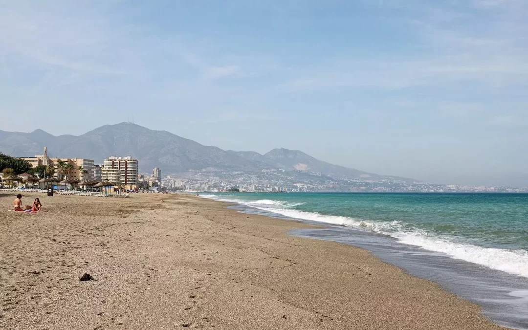 Playa Canina del Castillo de Fuengirola, Malaga